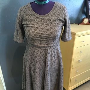 Grey knit/stretch sun dress